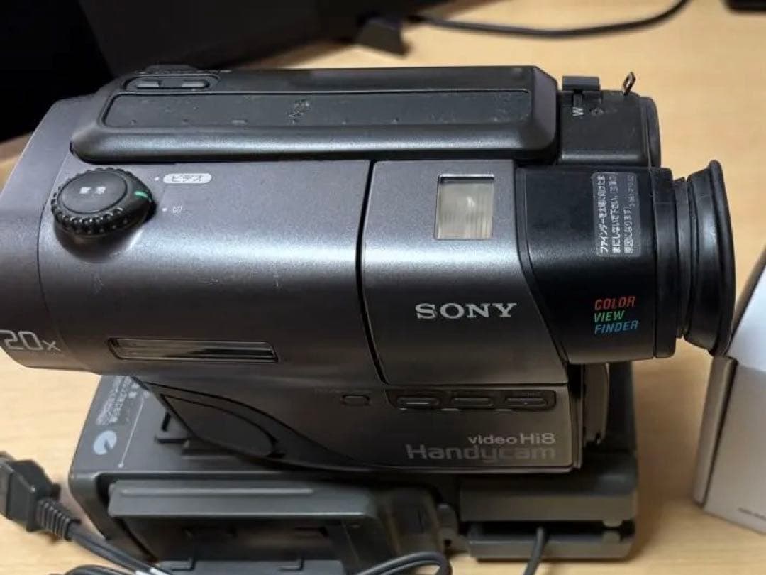 【動作確認済】SONY Hi8高画質 8ミリビデオカメラハンディカムステーション