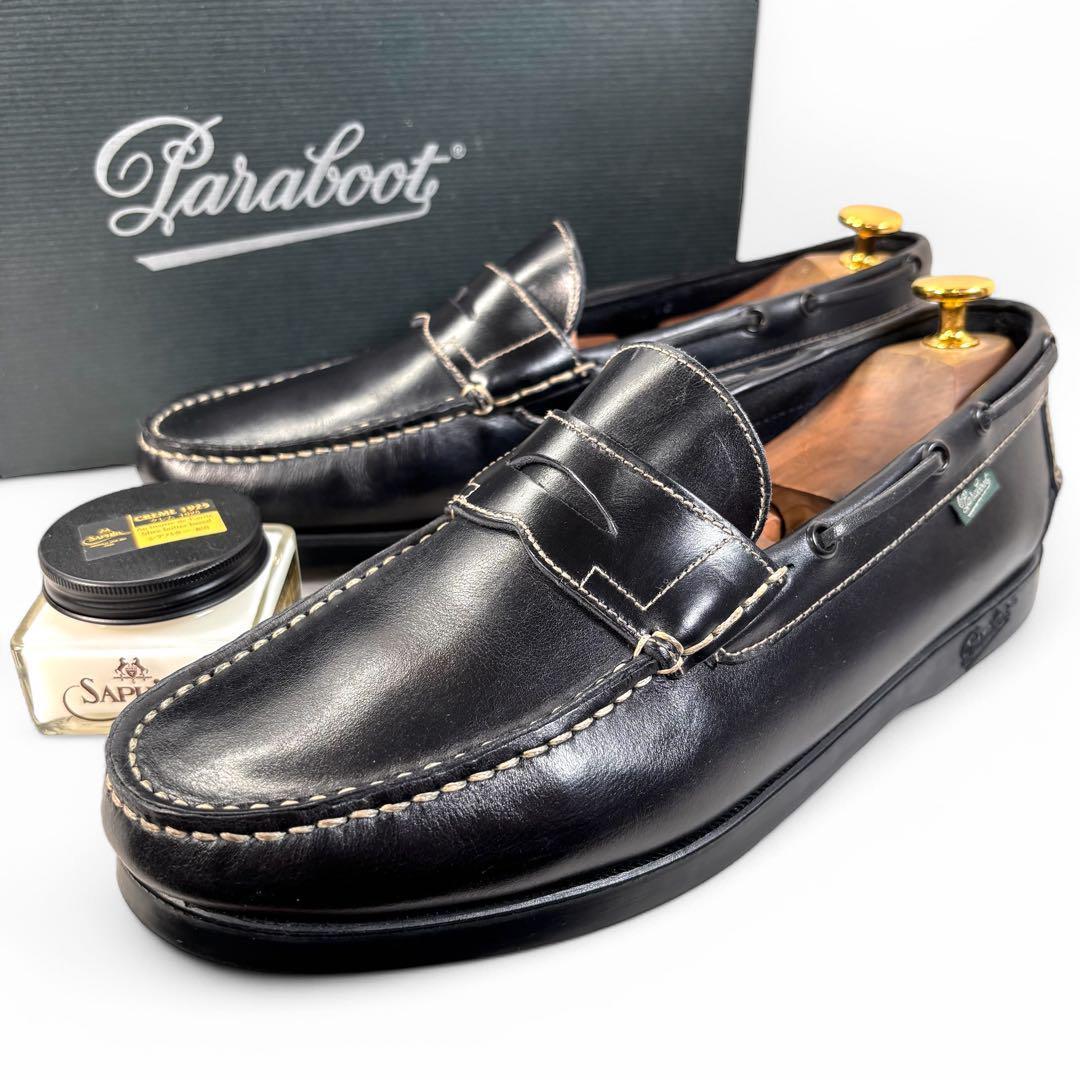 パラブーツ 7 1/2 26 コーシカ デッキシューズ ローファー