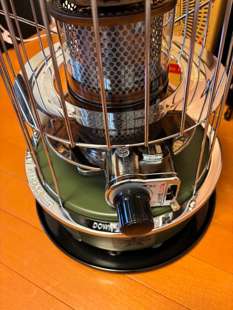 ALPACA 石油ストーブ TS-77JS-C 2021年製　ケース付