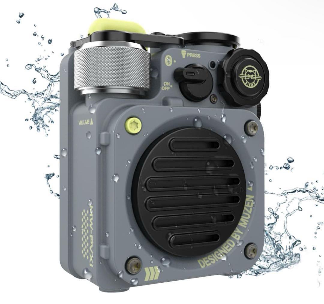 MUZEN Wild miniスピーカー buletooth5.0 メタルグレー