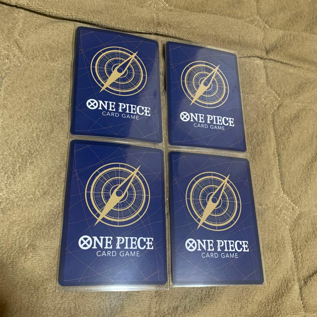 ワンピースカード 少女 計4枚