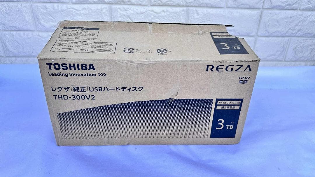 TOSHIBA REGZA THD-300V2 3TB HDD　箱付き