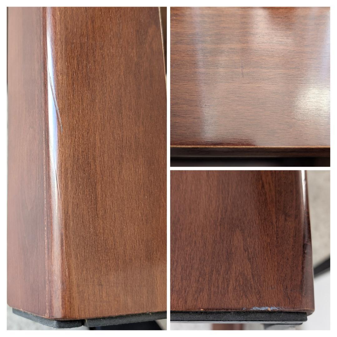 80s ビンテージ ウッド リビングテーブル ミッドセンチュリー 北欧 ブラウン