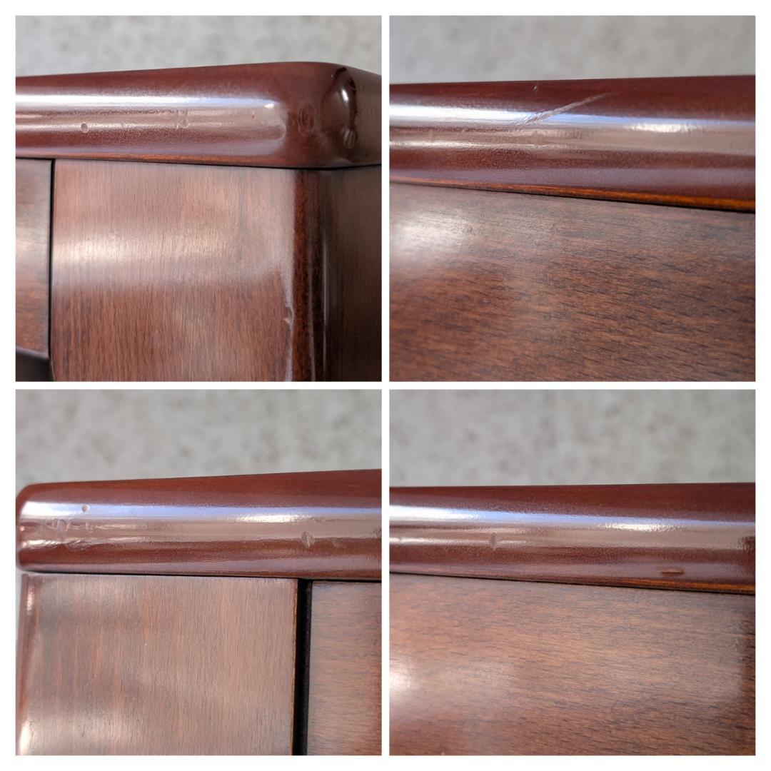 80s ビンテージ ウッド リビングテーブル ミッドセンチュリー 北欧 ブラウン