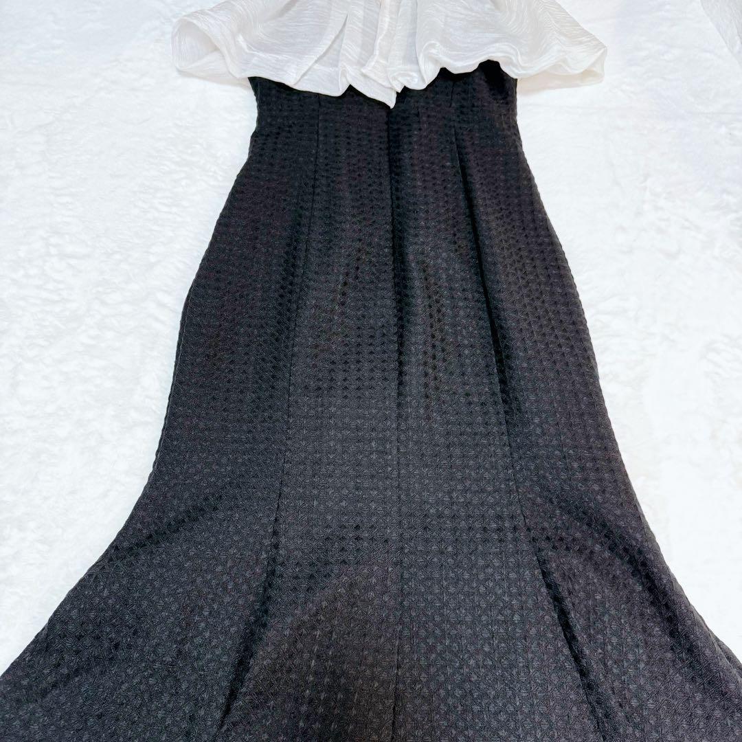 美品✨レジャ　Leja 2WAYオフショルダーパフスリーブマーメイドドレス 黒