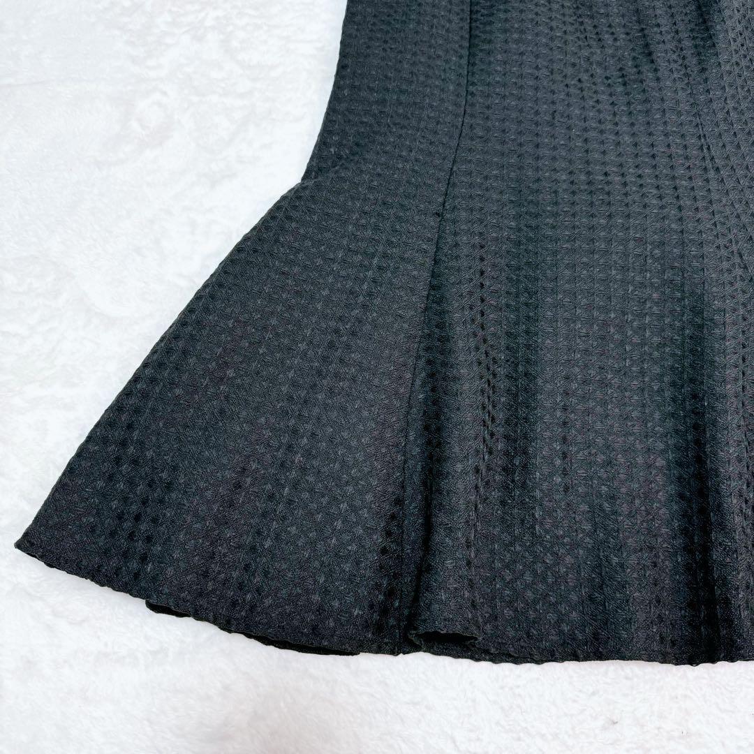 美品✨レジャ　Leja 2WAYオフショルダーパフスリーブマーメイドドレス 黒