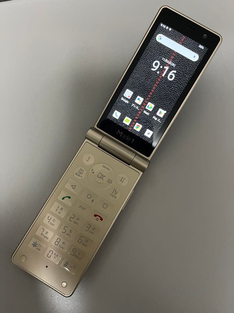 【中古】Mode1 RETROII/ROM 64GB/SIMフリー/金黒