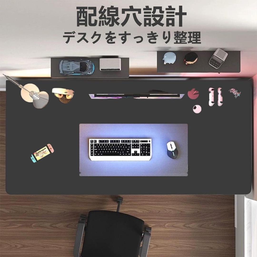 パソコンデスク ゲーミングデスク 組立簡単 机 pcデスク シンプ