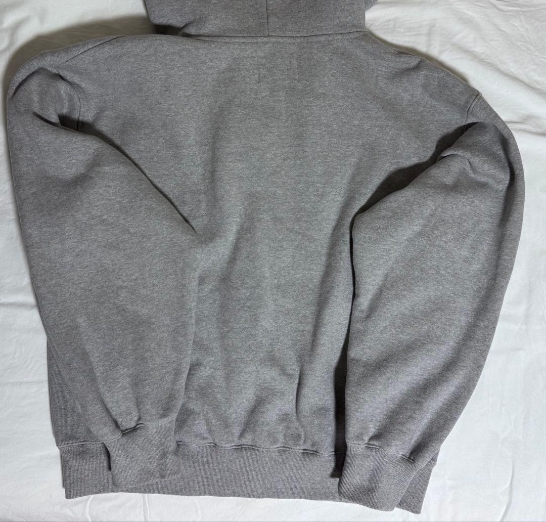 NOHANT LONELY ジップアップパーカー グレー