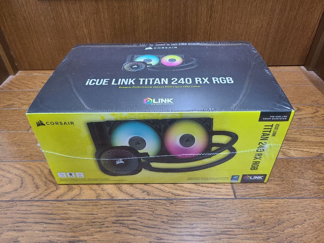 【未開封品】コルセア iCUE LINK TITAN 240 RX RGB
