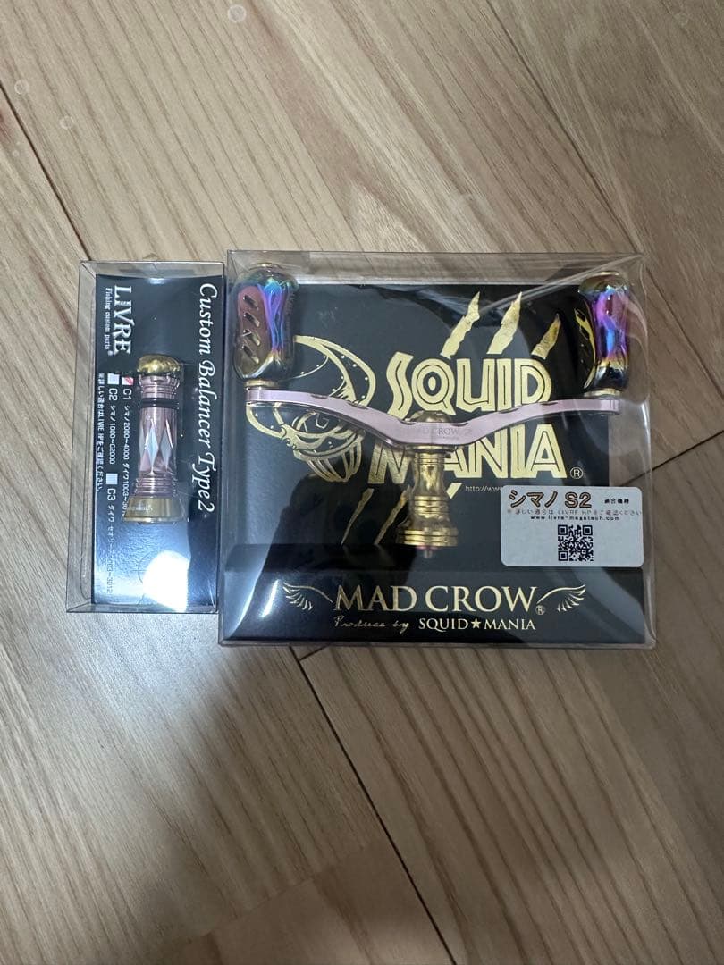 リール SQUID MANIA MAD CROW