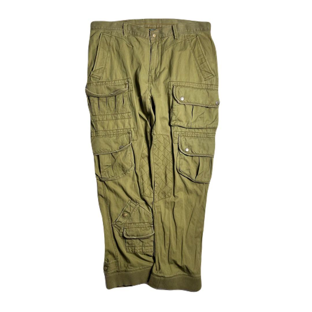 90s 00s ラルフローレン カーゴパンツ ヴィンテージ ミリタリー y2k