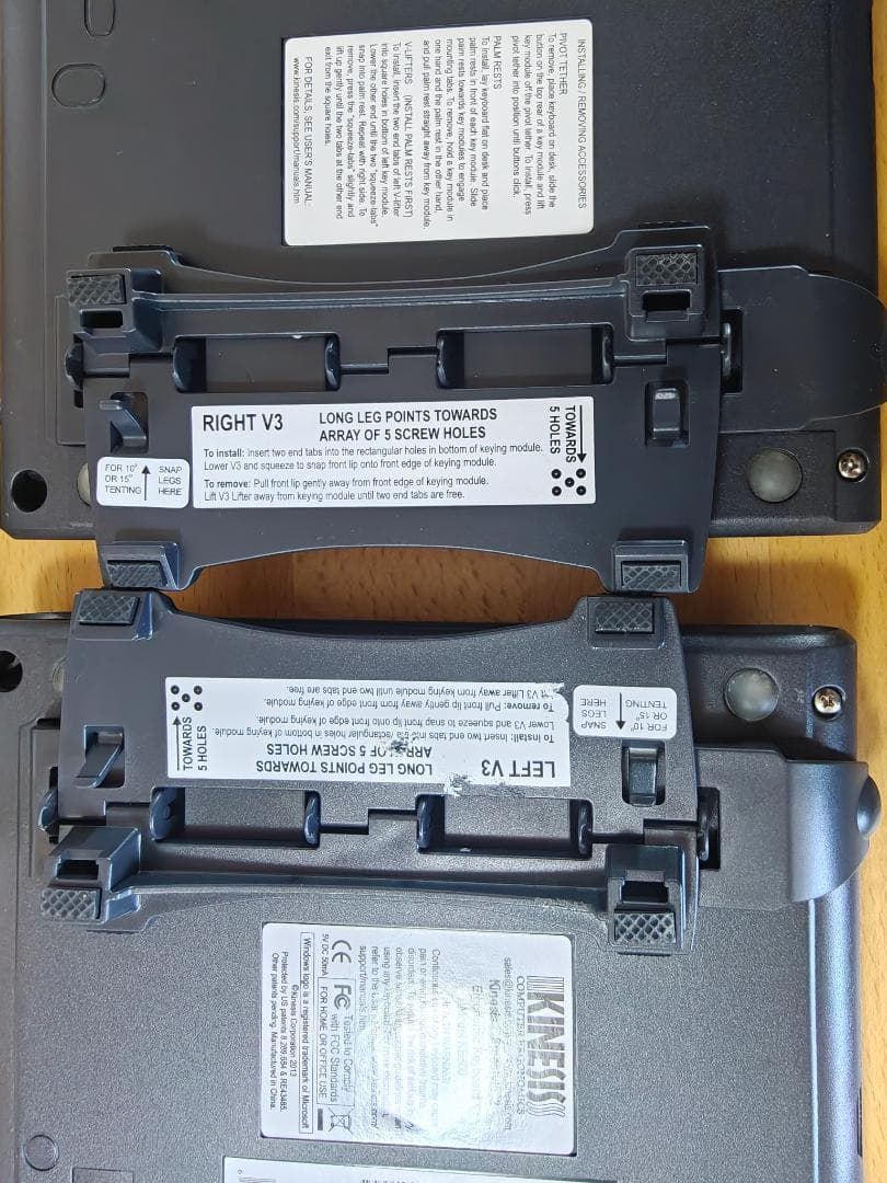 Kinesis Freestyle 2 + VIP3 純正スタンド