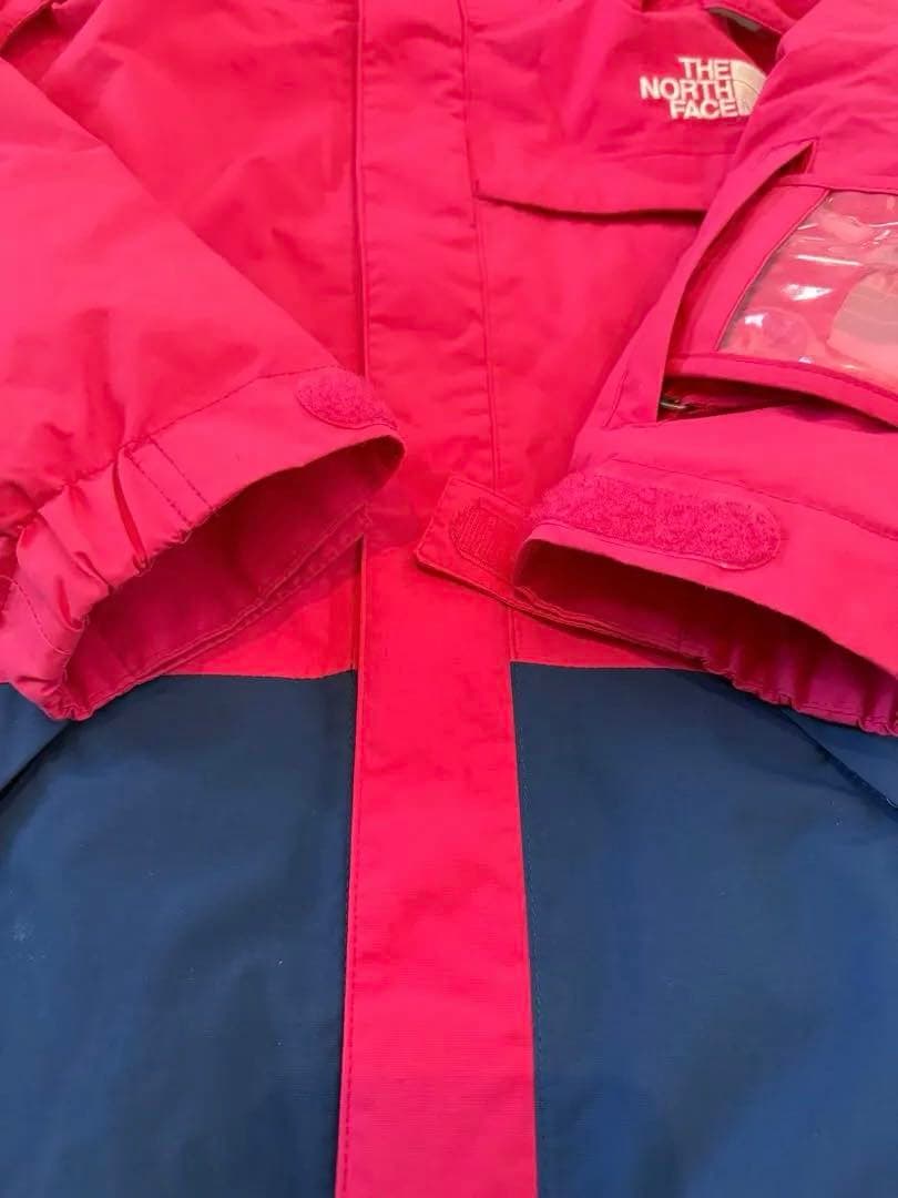 ノースフェイス　子ども用スキーウェア 100ピンク ネイビー