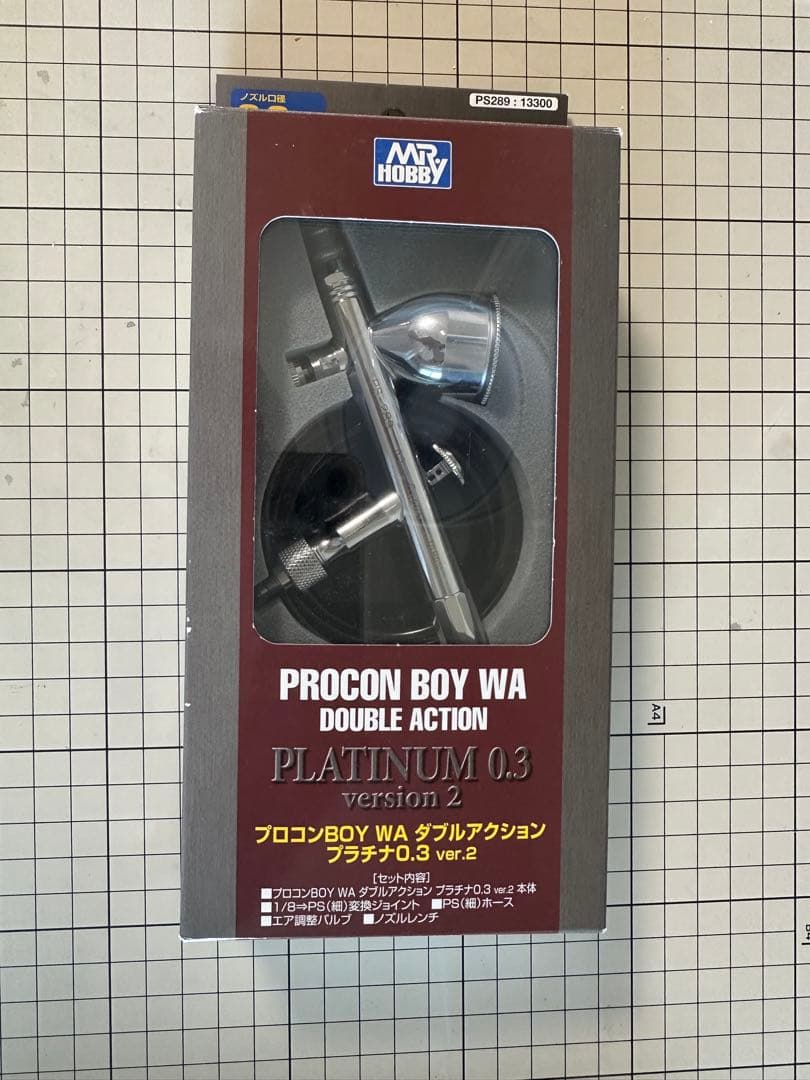 クレオス PS289 プロコンBOY WA ダブルアクション プラチナ03
