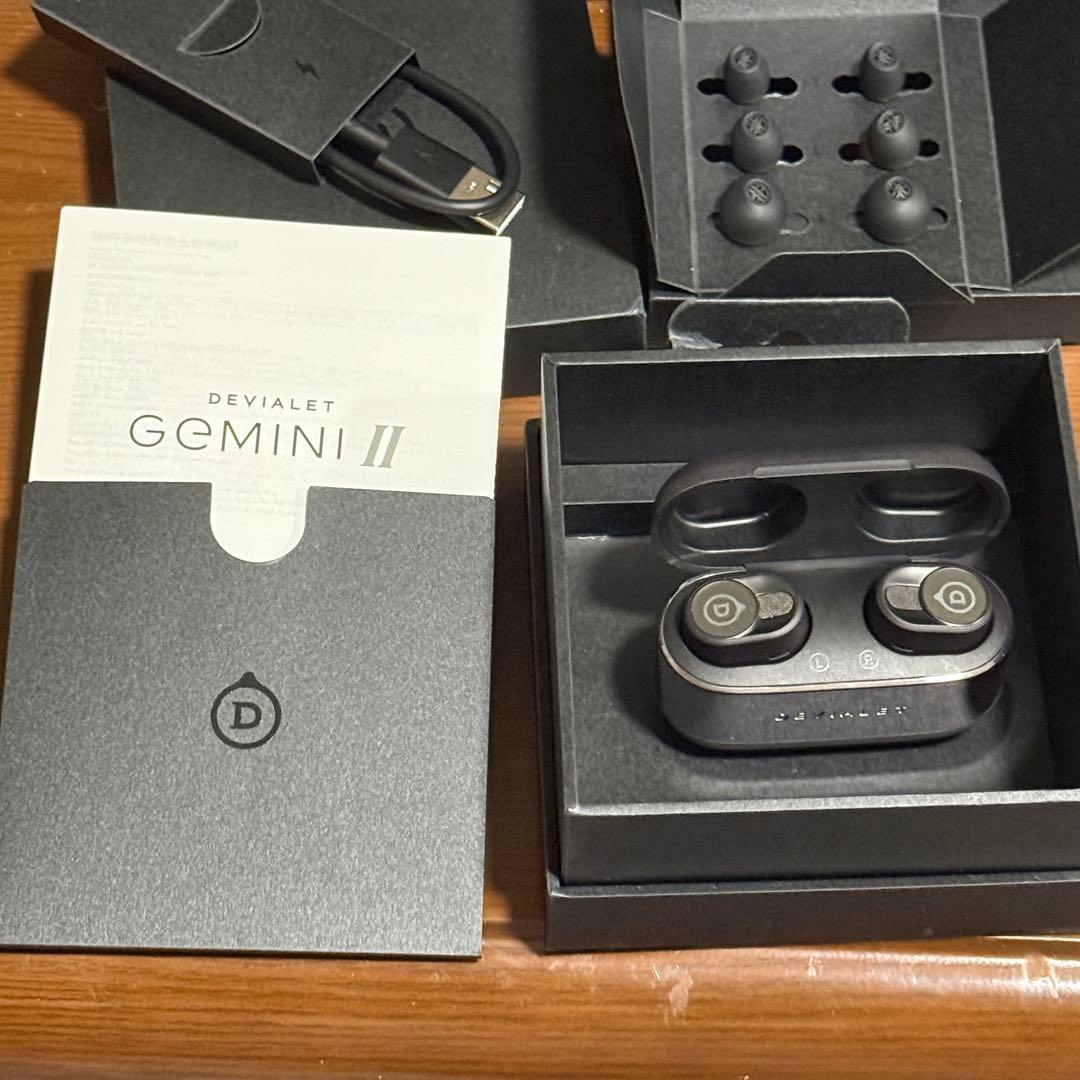 DEVIALET GEMINI II ワイヤレスイヤホン
