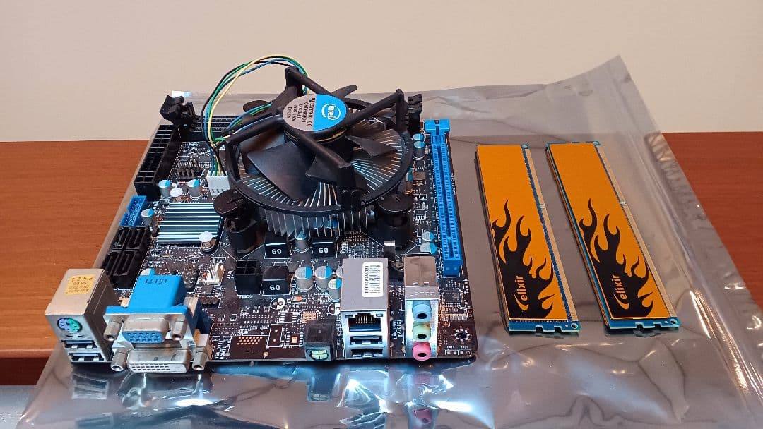 Mini-ITX MSI H81I-S01/i5-4570/8GBセット 動作済