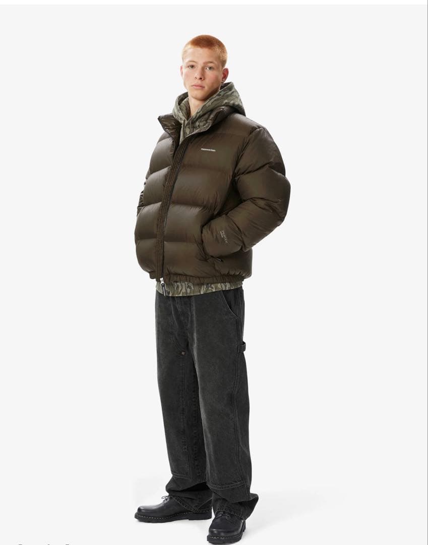 thisisneverthatダウンジャケット フルジップ　Mサイズ