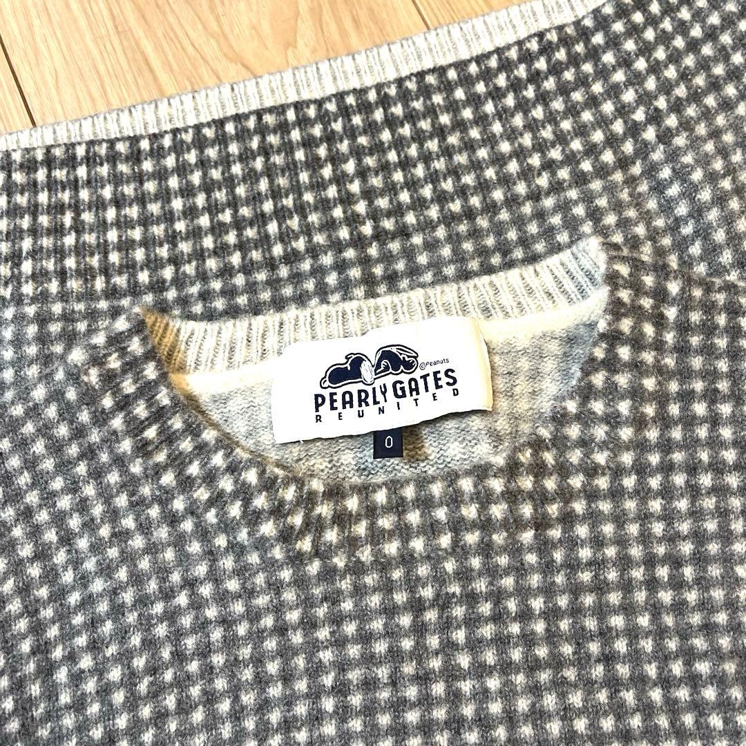 パーリーゲイツ＊スヌーピーニット＊0サイズ