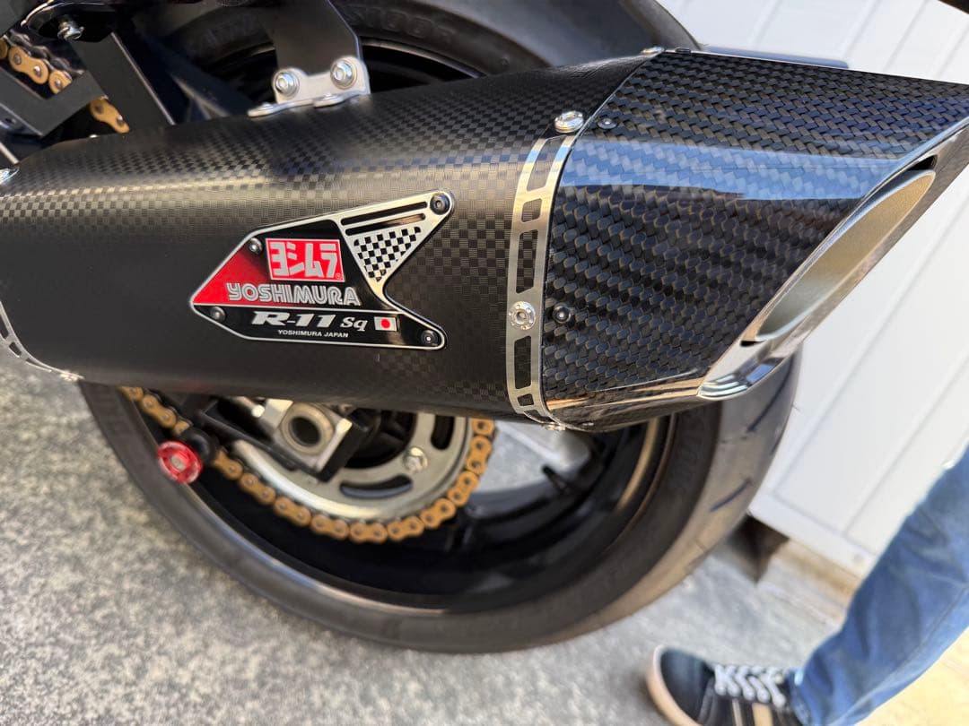 ヨシムラスリップオンマフラー R-11spサイクロンEXPORT 21〜ハヤブサ