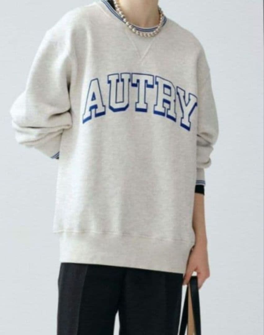AUTRY　スウェット　ロゴ　plage