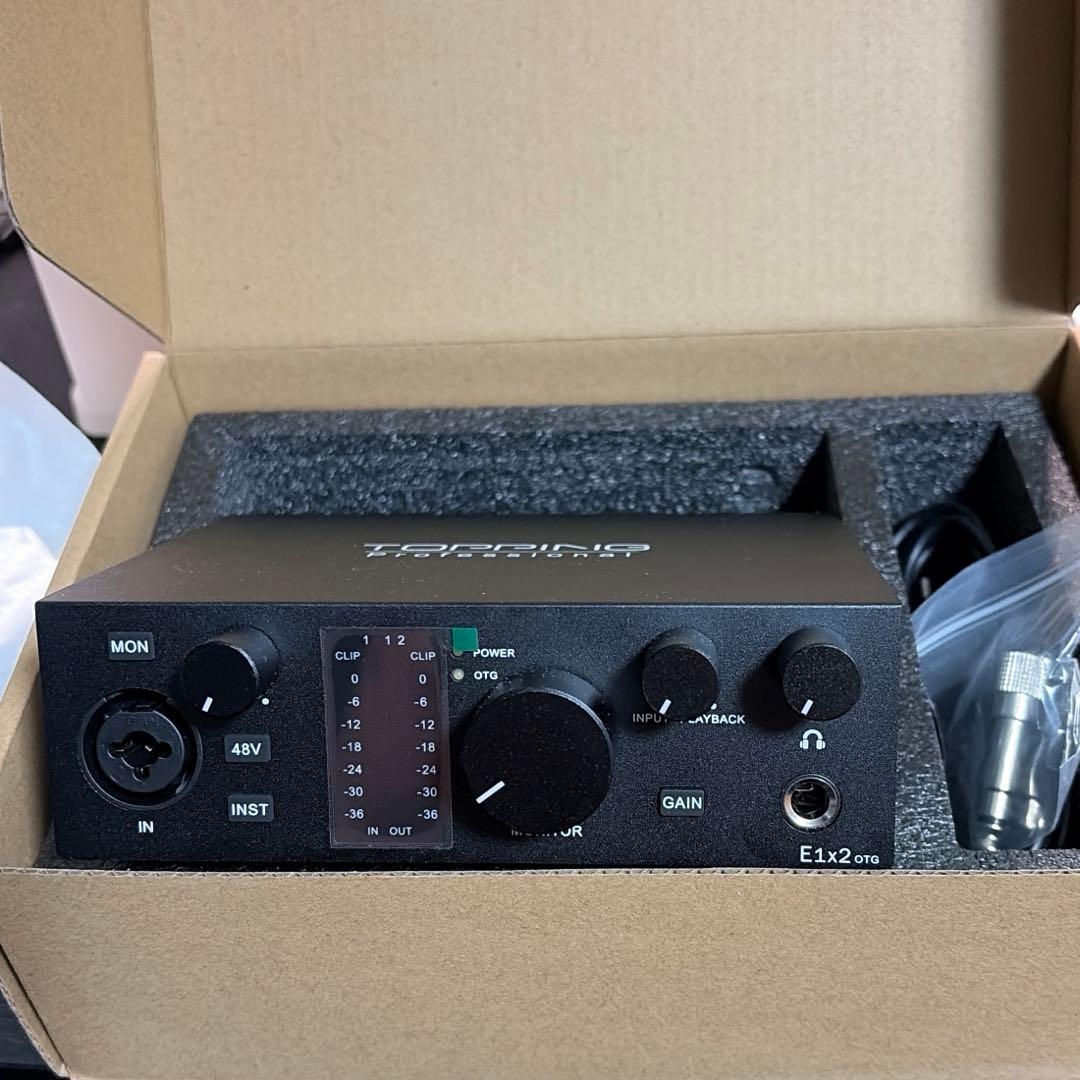 DTM・DAW TOPPING Professional E1x2 OTG