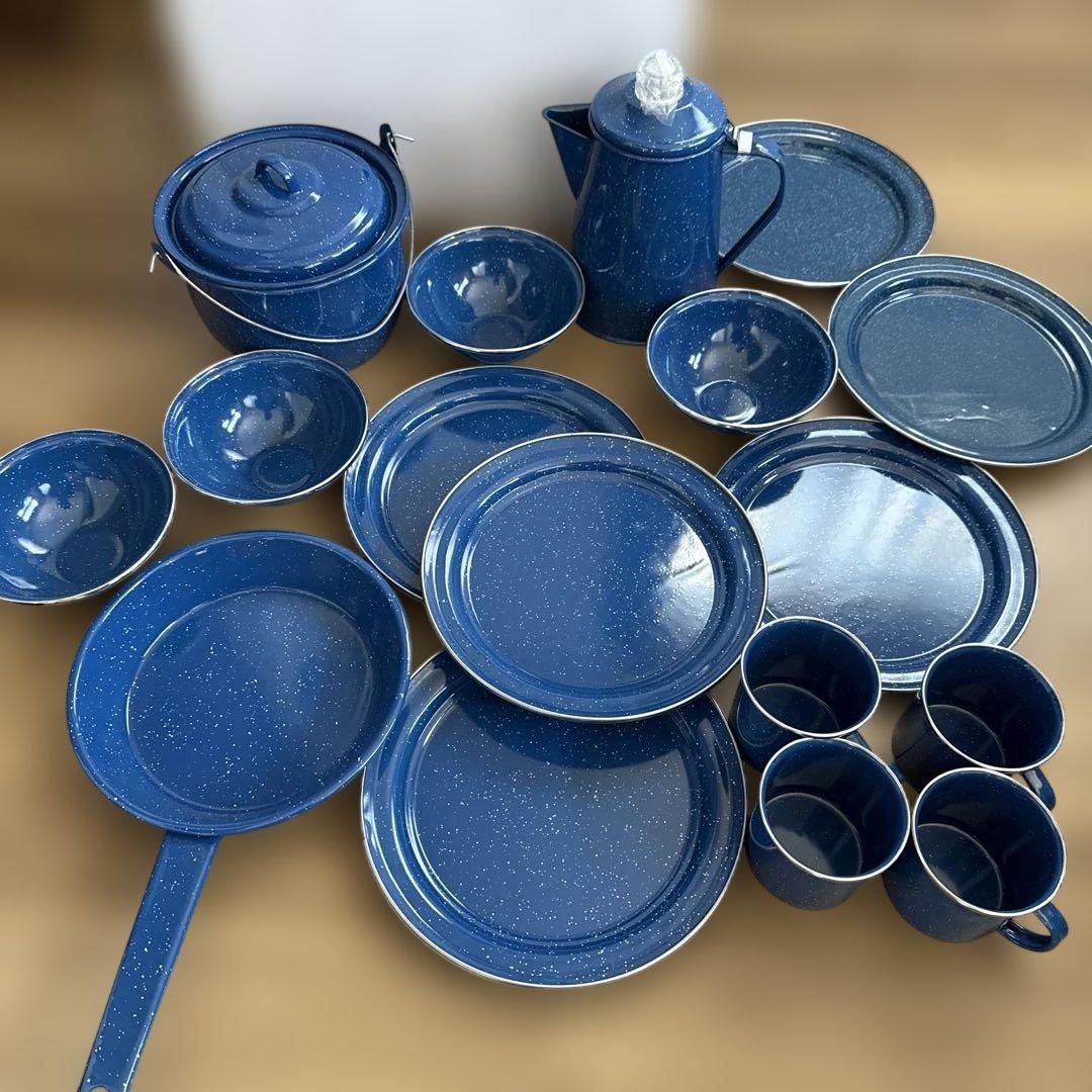 GSI パイオニア 16P キャンプセット　定価26.400円＋cinsa２枚付