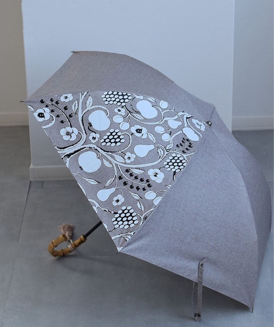 utatane×Kuovi 100％完全遮光日傘 折りたたみ