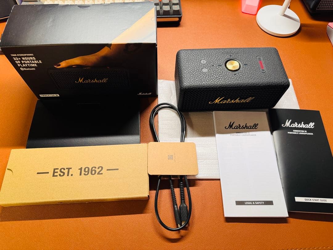 美品　Marshall EMBERTON iii