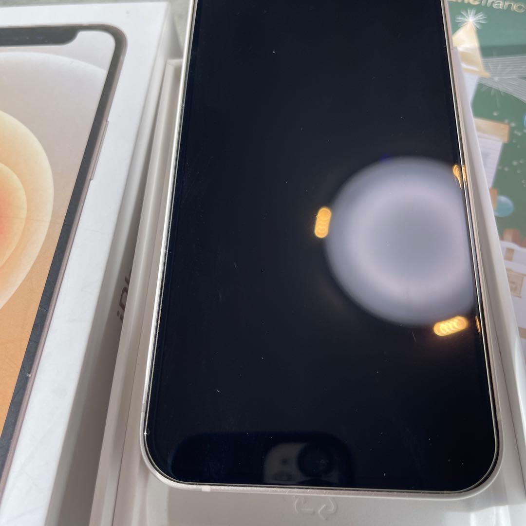 美品iPhone12mini 256GB本体国内版ホSIMフリースターライト