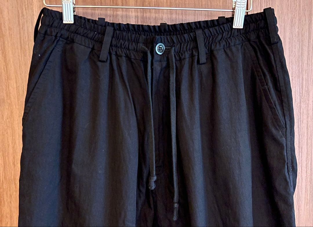 s'yte サイトヨウジヤマモト ブラック サルエルパンツ