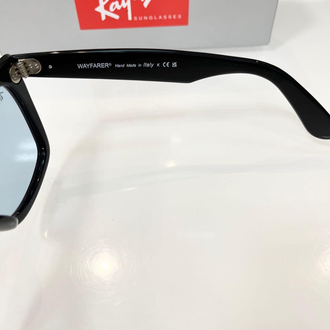 新品正規品RayBanレイバンRB2140F901/64 ライトブルーレンズ