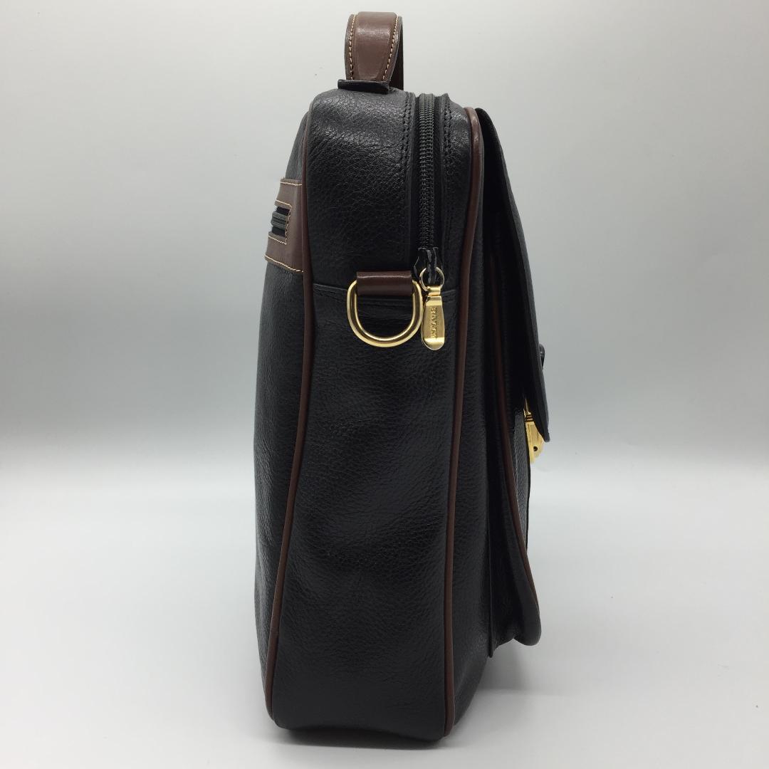 BALLY バリーショルダーバッグ ハンドバッグ レザー 本革 ロック金具