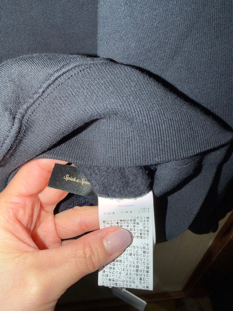 Spick&Span Higuchi*S 2wayオーバーサイズスウェット新品