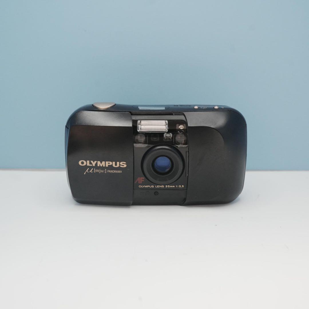 OLYMPUS μ PANORAMA フィルムカメラ 美品 a5101
