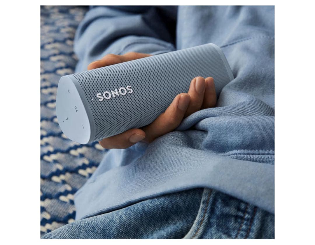 【美品】SONOS Roam ワイヤレススピーカー ウェーブ