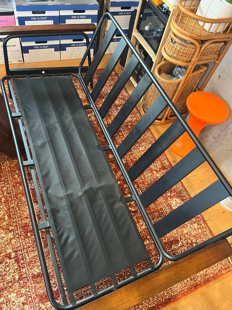 ニトリ 3人用ソファ スペンスKD ブラウン レザーソファ