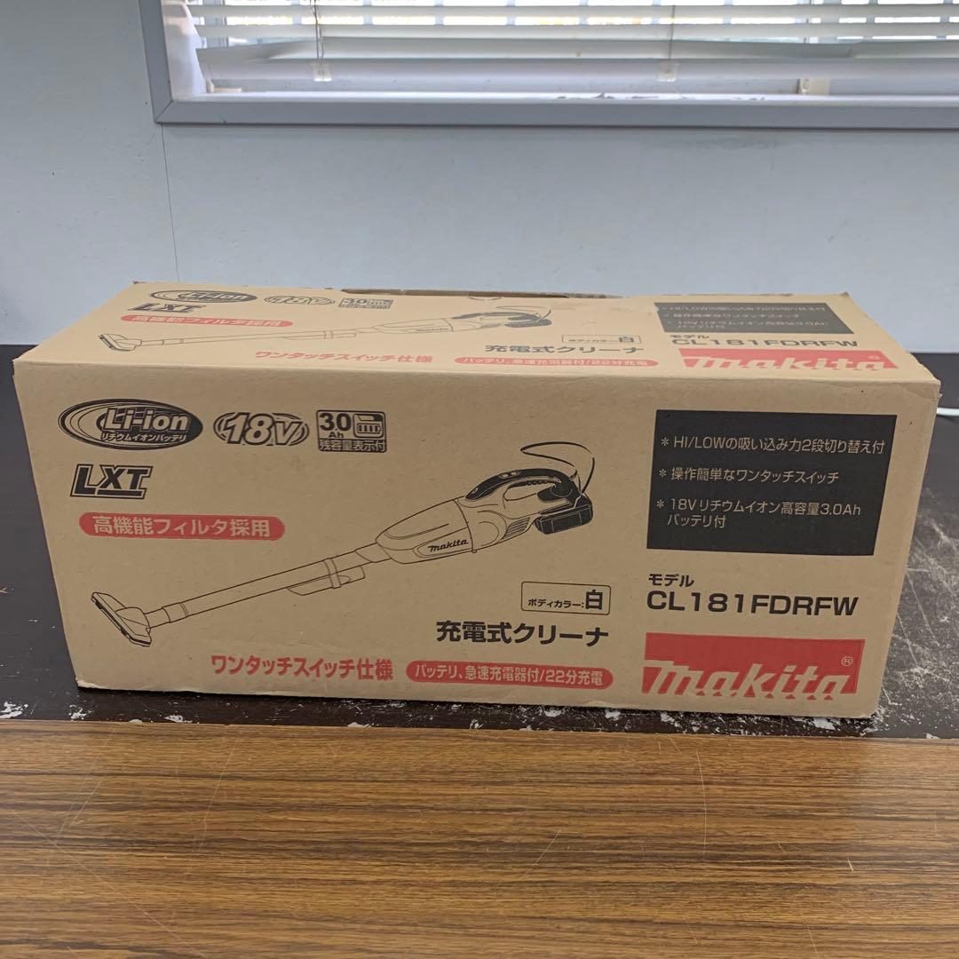 マキタ 充電式クリーナ CL181FDRFW 18v 3.0Ah
