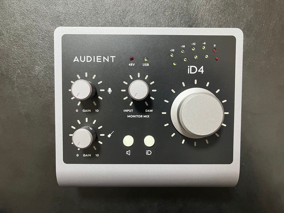 【美品・値下対応可】AUDIENT iD4 mkⅡ オーディオインターフェイス