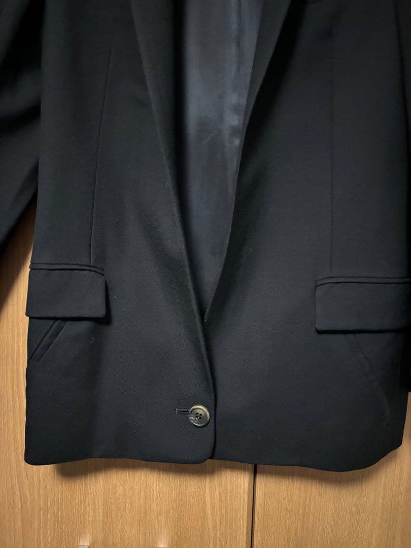 アッシュ・ペーフランスchalayan ブラック テーラードジャケット