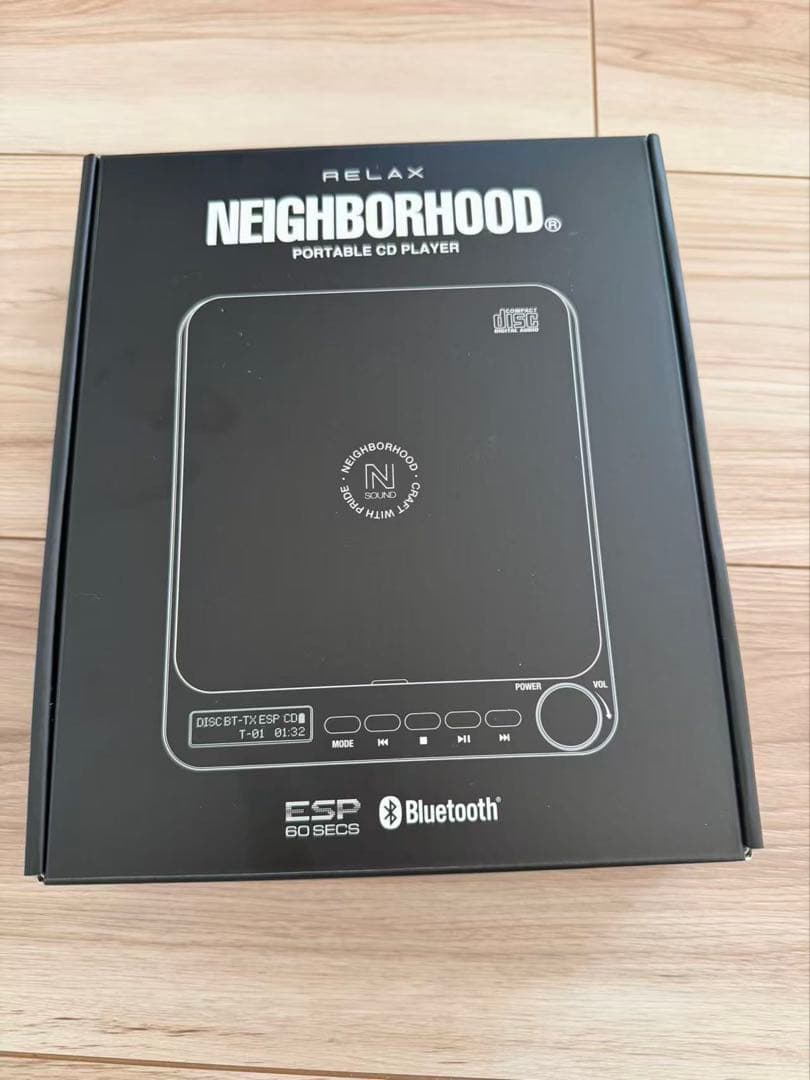 新品即発送NEIGHBORHOOD PORTABLE CD PLAYER