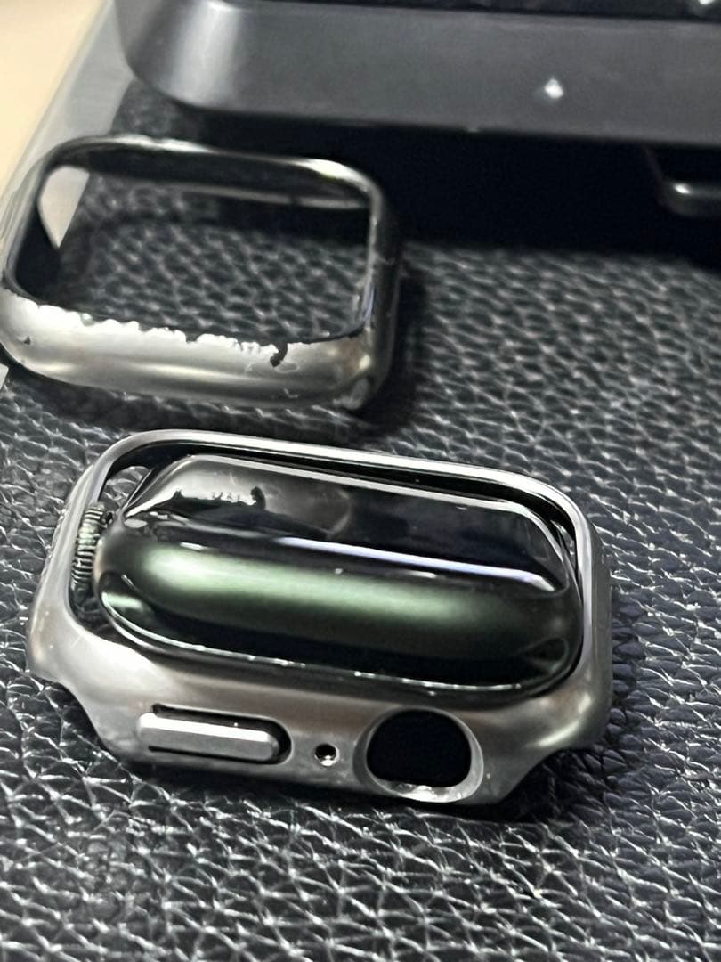 Apple Watch 7 GPS 45mm グリーン バンド14本ケース3個