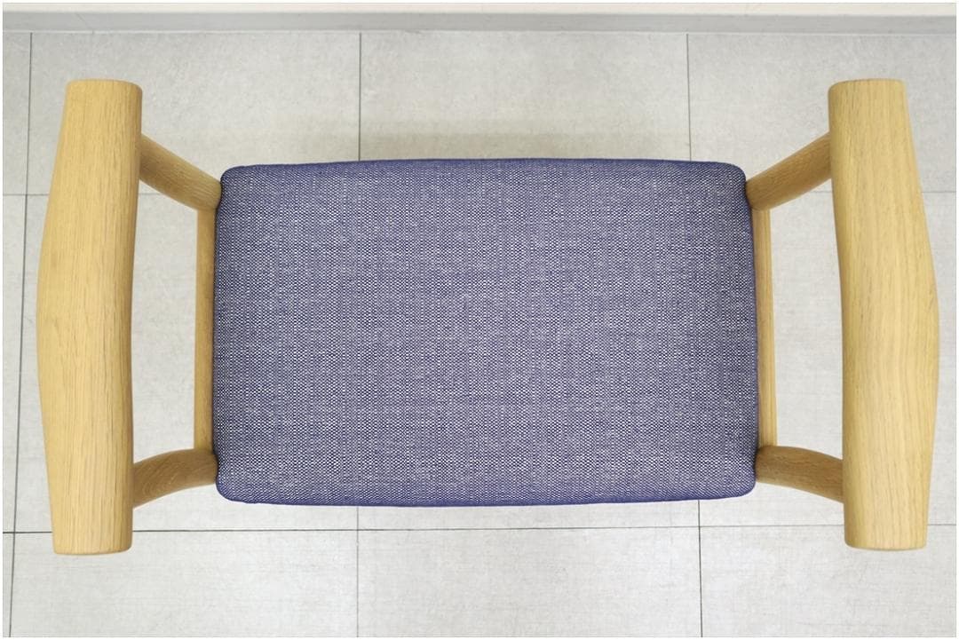 飛騨産業 キツツキ ポーチェア スツール アームチェア オーク 無垢材 軽量