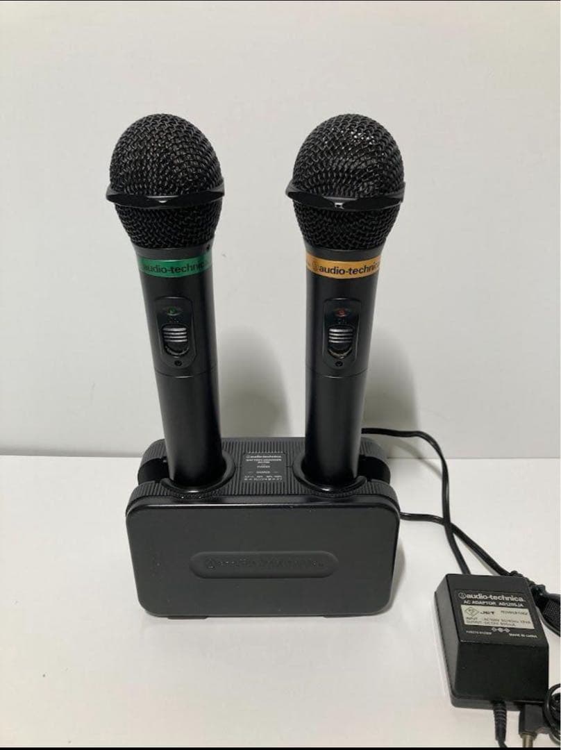 ワイヤレスマイク2本セット｜カラオケDAM｜第一興商【充電器付き】