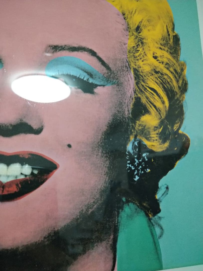 ゆ*9様 アンディーウォーホル　シルクスクリーン版画　額装済　Andy Warh