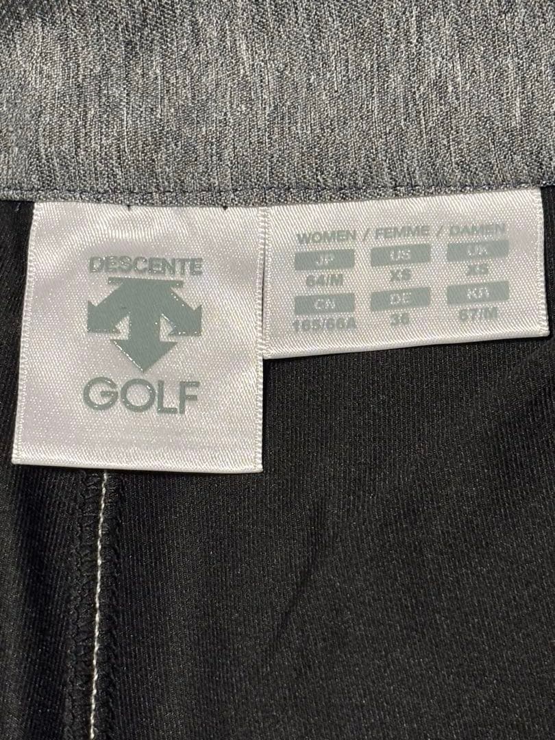 DESCENTE ゴルフ プリーツスカート グレー　新品未使用品