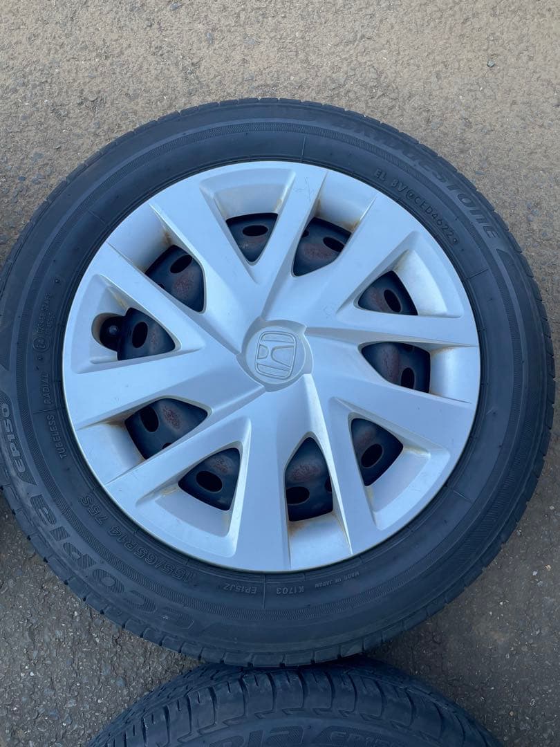 155/65R14 NBOXから外し　バランス調整済　ブリヂストン