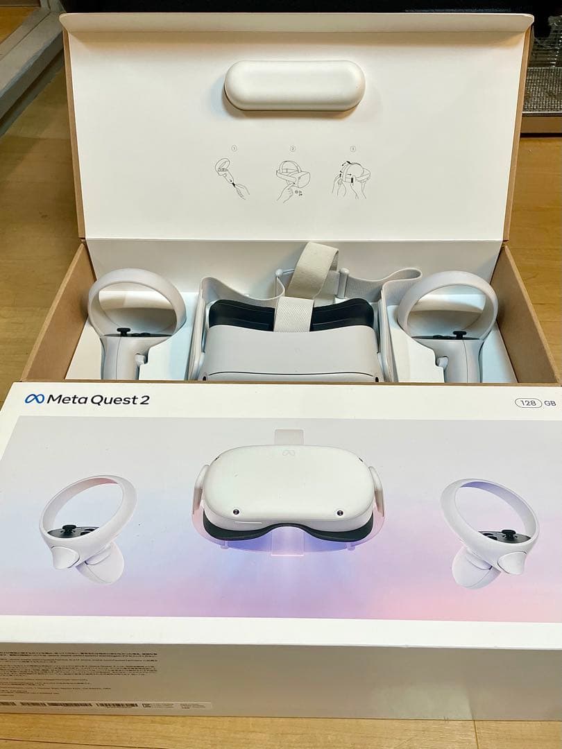 ２.3回使用　 Quest 2 VR 128GB セット