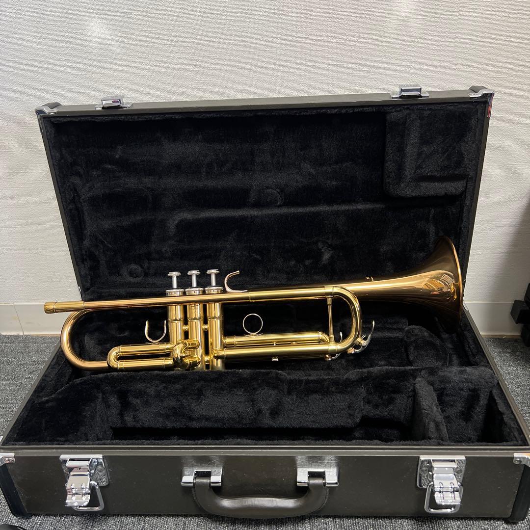 <値段下げ>美品[YAMAHA] YTR-4335G ハードケース付き