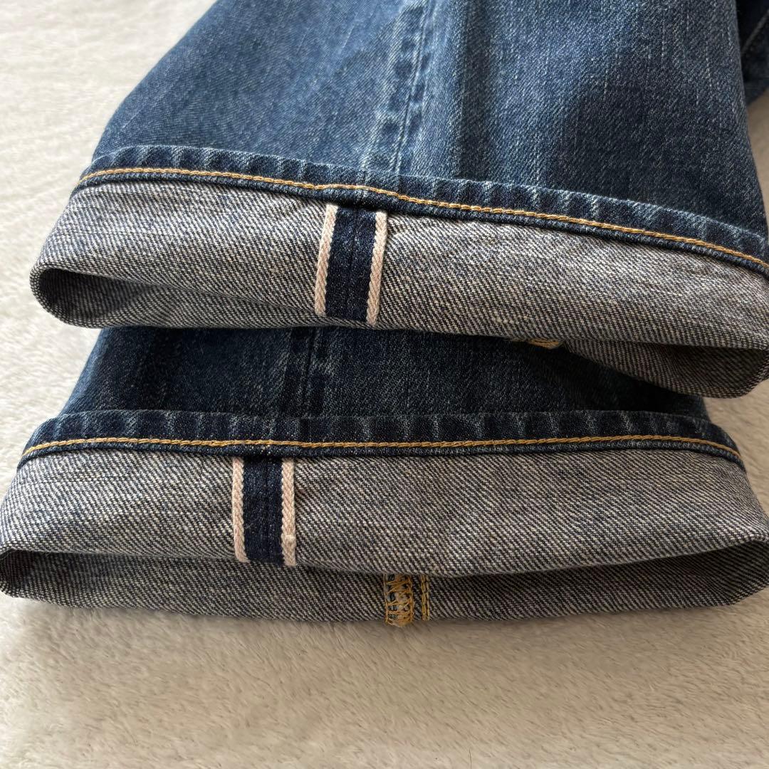 サウクリップ！！美品！A VONTADE セルビッチデニム L 日本製